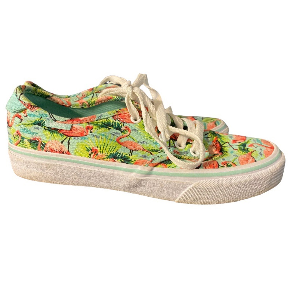 Vans Flamingo Womens Size 6.5 NWOT Low Top Lace Up Skate Shoes Flamboyance